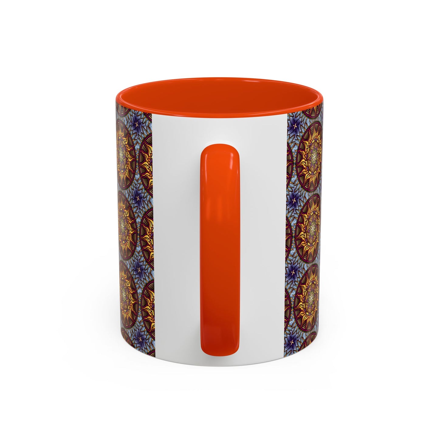 Pacio, Adam - Solar Disc Mandala - Colorful Accent Mugs