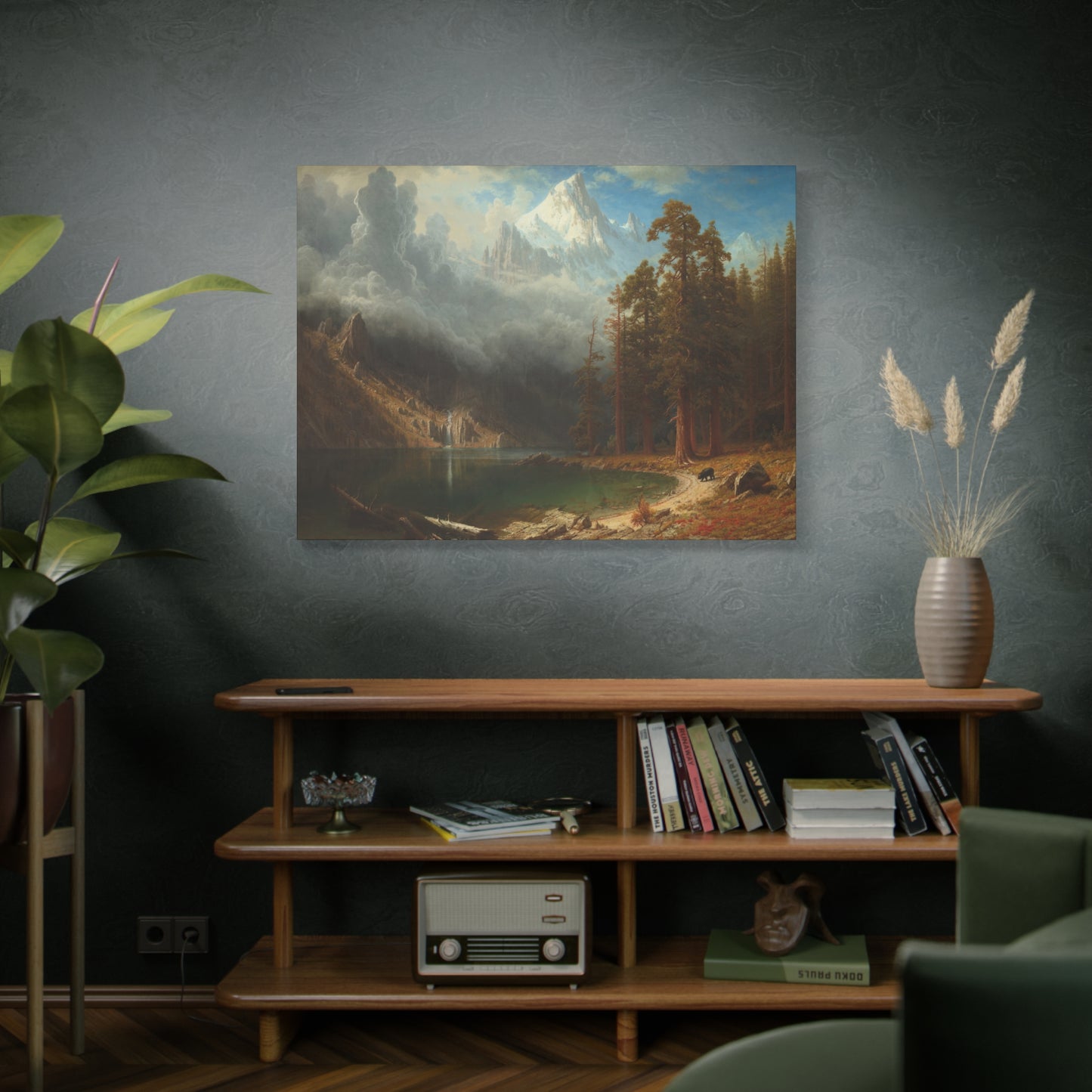Bierstadt, Albert - Mount Corcoran (1877)- Canvas Block, unframed