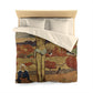 Gauguin, Paul - The Yellow Christ (1889) - Microfiber Duvet Cover