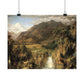 Church, Frederic Edwin - The Heart of the Andes  (1859) - Satin Posters