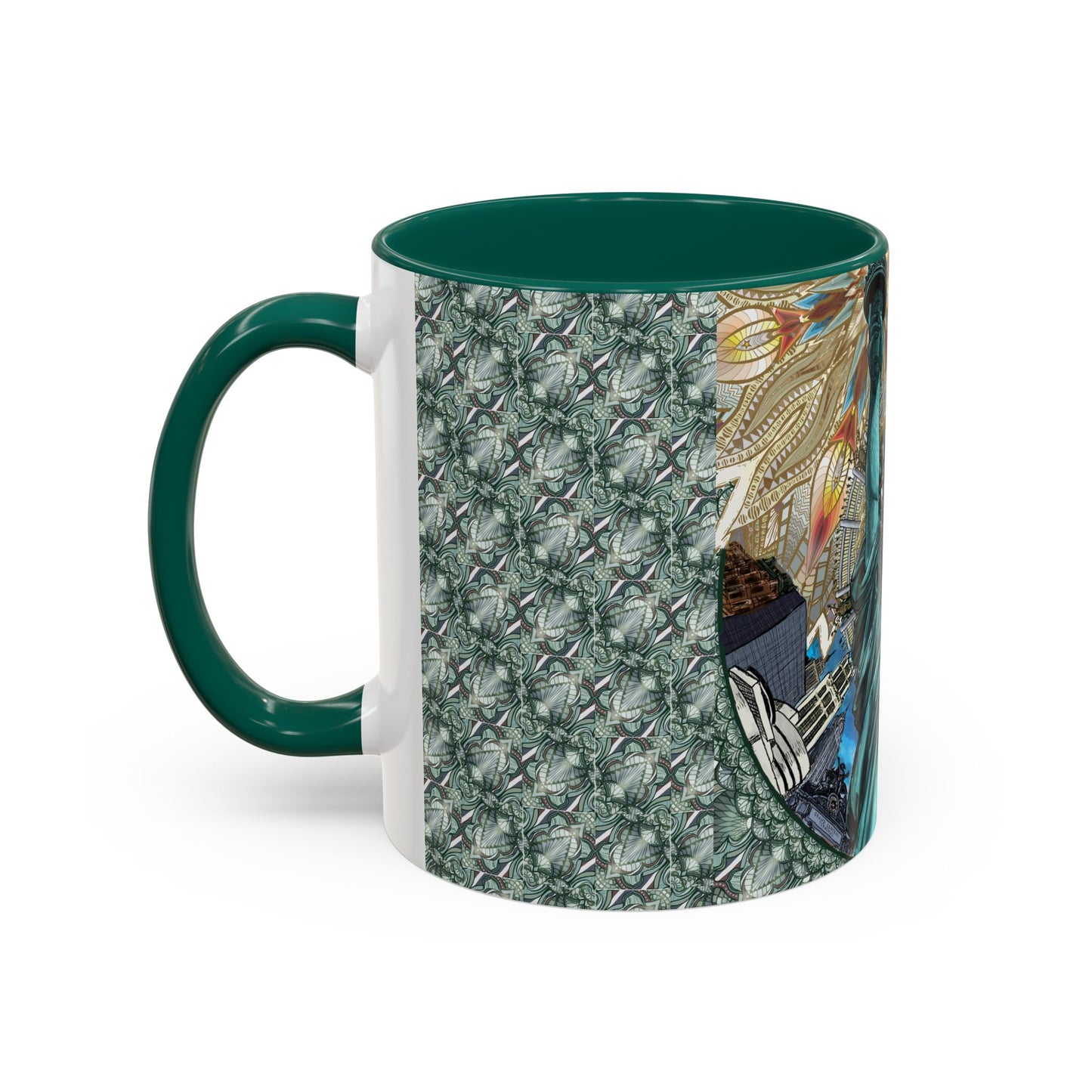 Pacio, Adam - Liberty Mandala - Colorful Accent Mugs