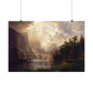 Bierstadt, Albert - Among the Sierra Nevada, California (1868) - Satin Posters