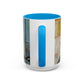 Van Gogh, Vincent - Self Portrait with Bandaged Ear (1889) - Colorful Accent Mugs