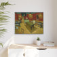 Van Gogh, Vincent - The Night Cafe (1888) - Matte Canvas, Framed