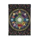 Mystic Jewel Mandala A - Woven Wall Tapestry