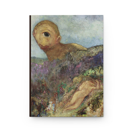 Redon, Odilon - The Cyclops (1914) - Hardcover Journal Matte