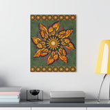 Monarch Butterfly Mandala - Acrylic Block
