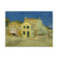 Van Gogh, Vincent - The Yellow House (1888)- Canvas Block, unframed
