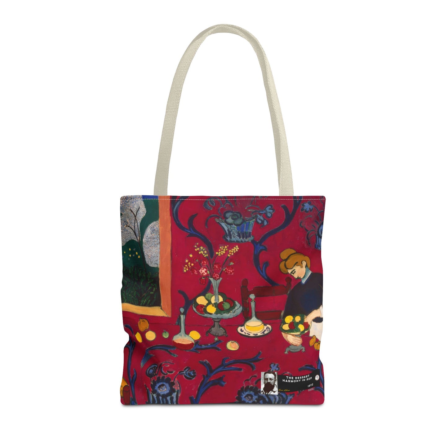 Matisse, Henri - The Dessert Harmony in Red (1908)- Tote Bag