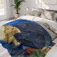 Van Gogh, Vincent - Portrait of Dr. Paul Gachet (1890) - Arctic Fleece Blanket