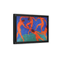 Matisse, Henri - Dance (II) (1910) - Matte Canvas, Framed