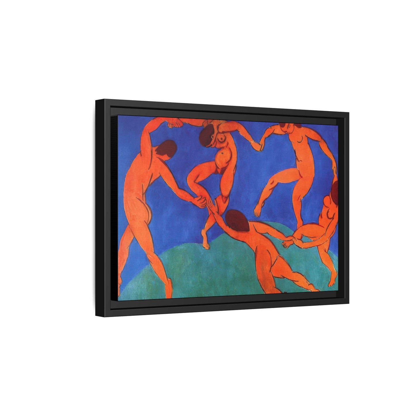 Matisse, Henri - Dance (II) (1910) - Matte Canvas, Framed