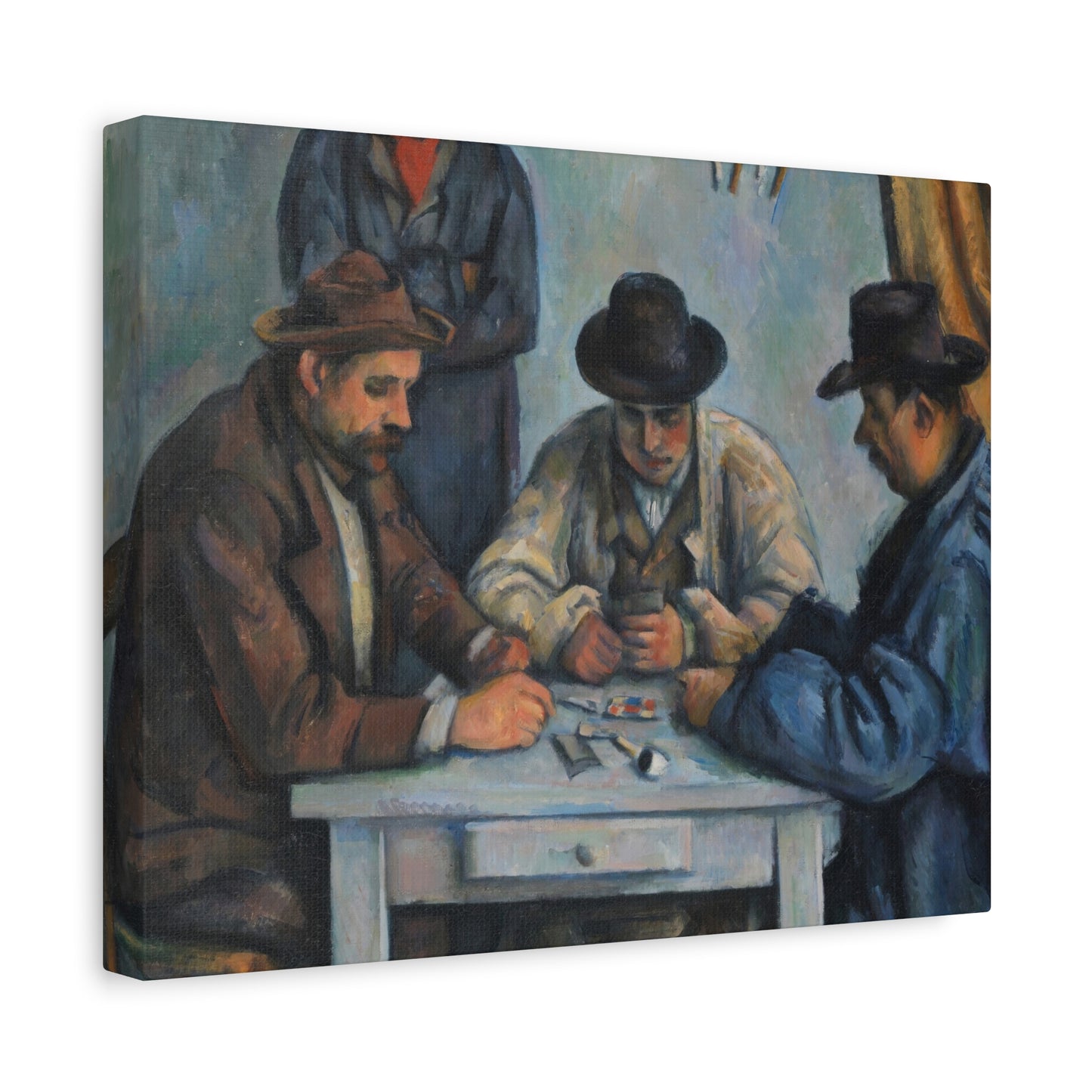 Cézanne, Paul - The Card Players (1892) - Canvas Block, unframed