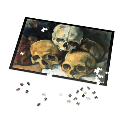 Cézanne, Paul - Pyramid of Skulls (1901) - 1000pc Jigsaw Puzzle