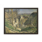 Cézanne, Paul - The House of the Hanged Man, Auvers-sur-Oise (1874) - Matte Canvas, Framed