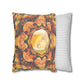 Filiger, Charles - Woman’s Head with Closed Eyes (1893) - Suede Square Pillowcase