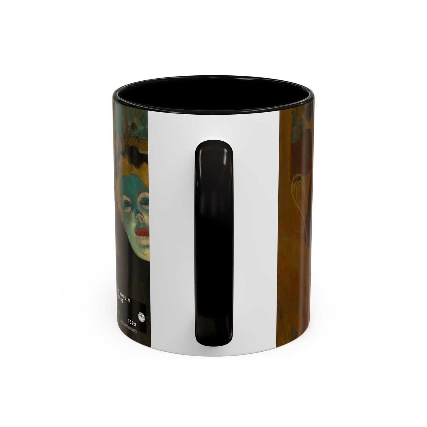 Toulouse-Lautrec, Henri - At the Moulin Rouge (1892) - Colorful Accent Mugs