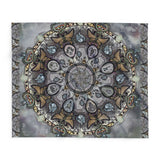 Pacio, Adam - Memento Mori Mandala - Arctic Fleece Blanket