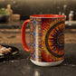 Pacio, Adam - Solar Disc Mandala - Colorful Accent Mugs