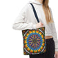Pacio, Adam - Emerald Arrows Mandala - Tote Bag