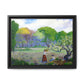 Ranson, Paul - Picking Flowers (1890) - Matte Canvas, Framed