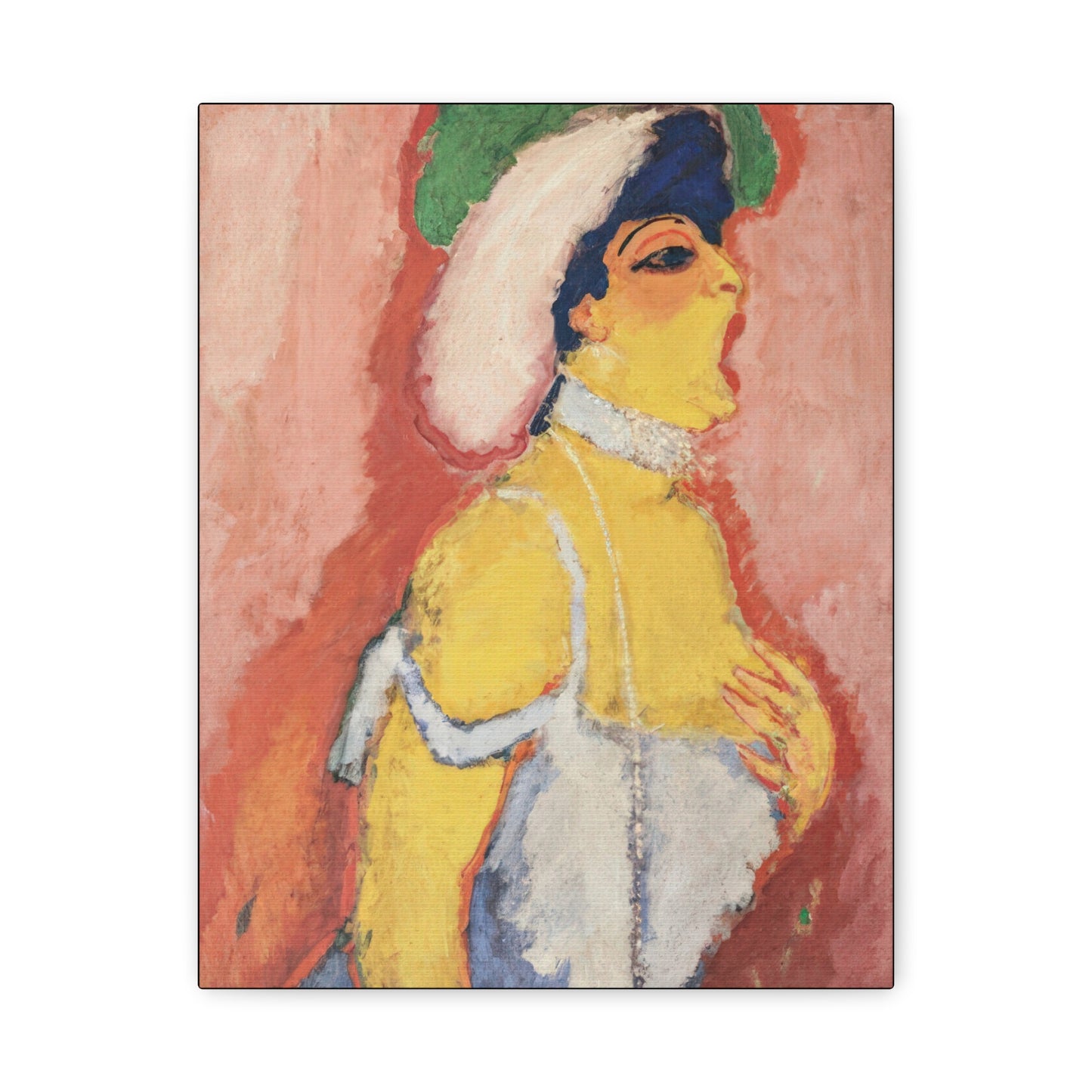 Van Dongen, Kees - Modjesko, Soprano Singer (1908) - Canvas Block, unframed