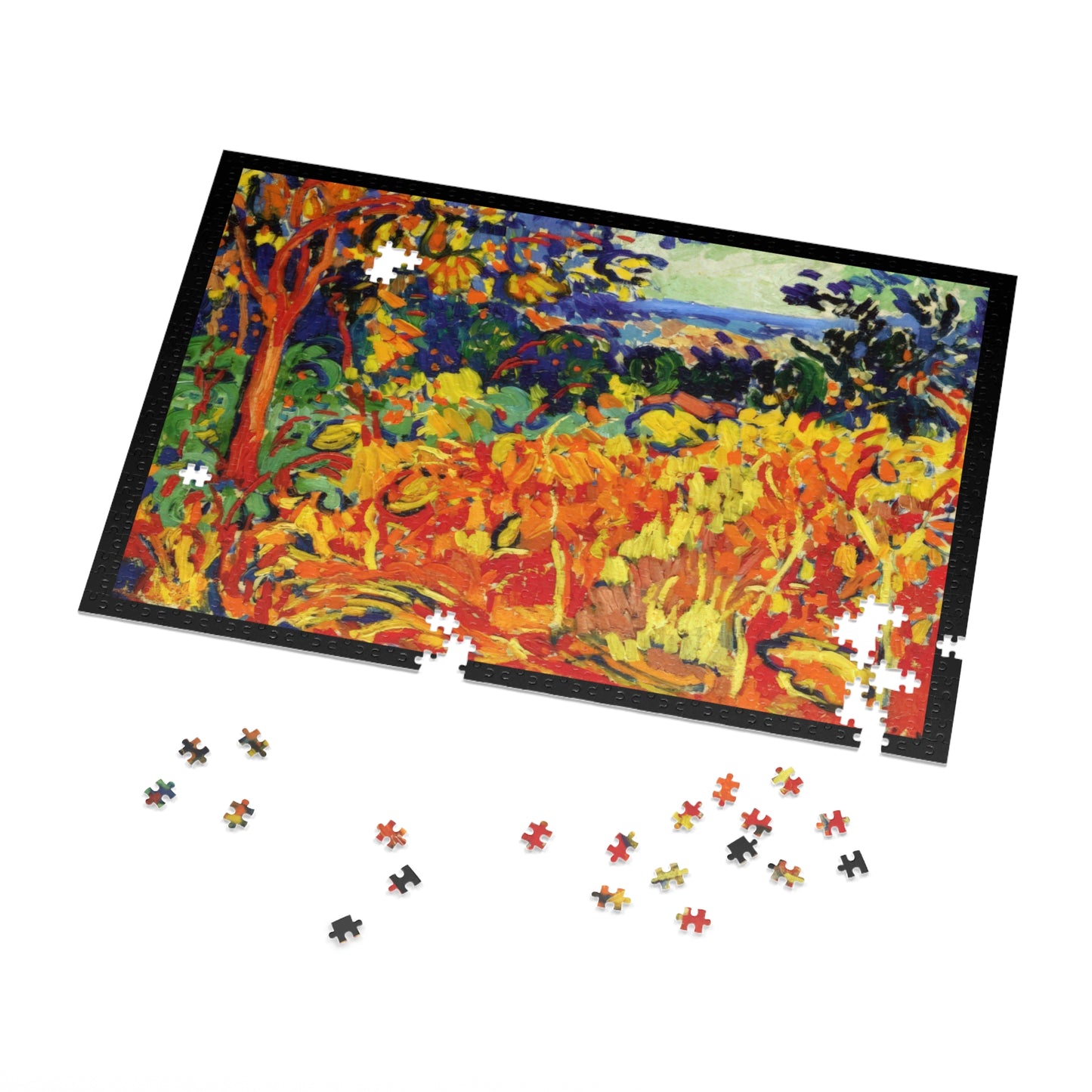 de Vlaminck, Maurice - The Orchard (1907) - 1000pc Jigsaw Puzzle