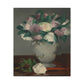 Manet, Édouard - Peonies (1864) - Canvas Block, unframed