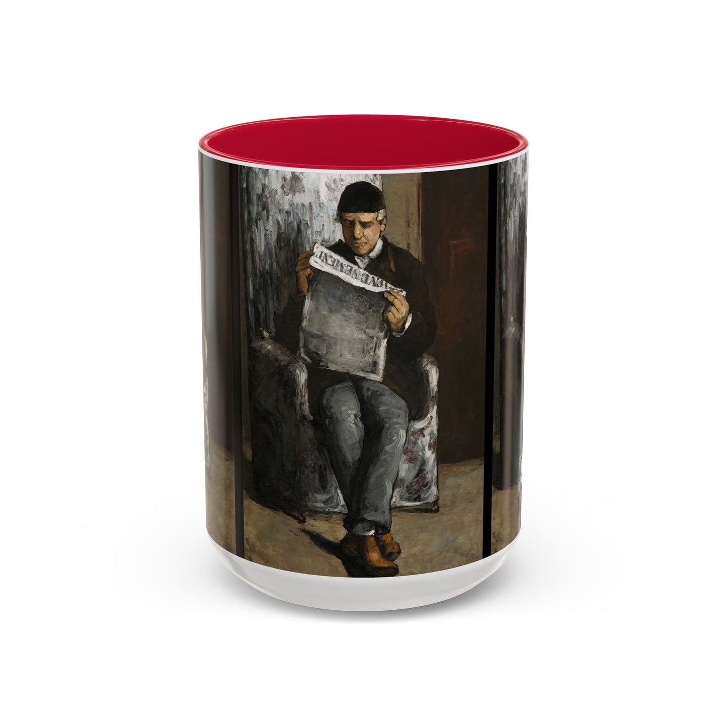 Cézanne, Paul - The Artist’s Father (1866) - Colorful Accent Mugs