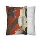 Gauguin, Paul - Vision of the Sermon (Jacob Wrestling with the Angel) (1888) - Suede Square Pillowcase