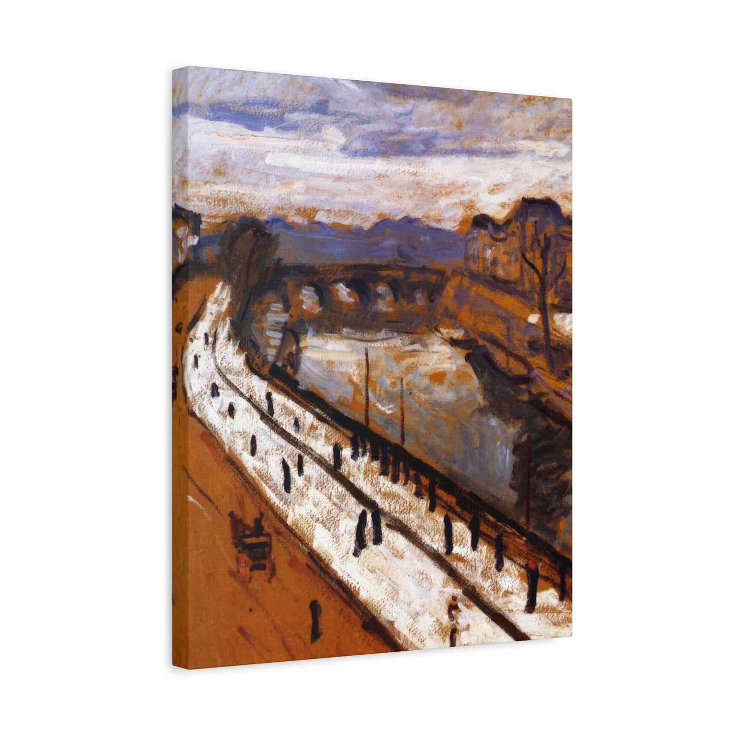Marquet, Albert - Quai des Grands-Augustins (1905) - Canvas Block, unframed