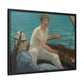 Manet, Édouard - Boating (1874) - Matte Canvas, Framed
