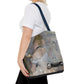 Morisot, Berthe - Woman at Her Toilette (1880) - Tote Bag