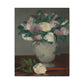 Manet, Édouard - Peonies (1864) - Canvas Block, unframed