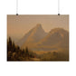 Gifford, Sanford Robinson - Mount Mansfield, Vermont  (1859) - Satin Posters