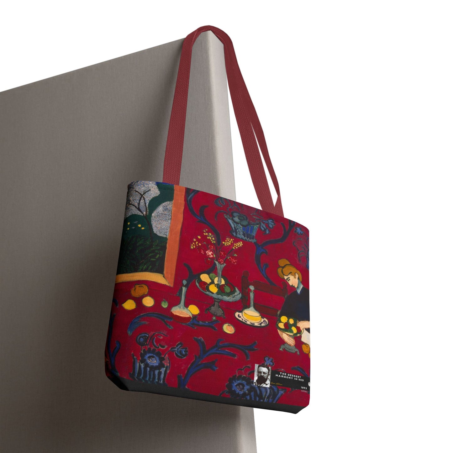 Matisse, Henri - The Dessert Harmony in Red (1908)- Tote Bag