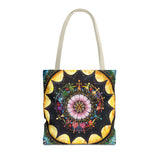 Obsidian Grandmothers Mandala - Tote Bag