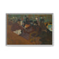 Toulouse-Lautrec, Henri - At the Moulin Rouge (1892) - Matte Canvas, Framed