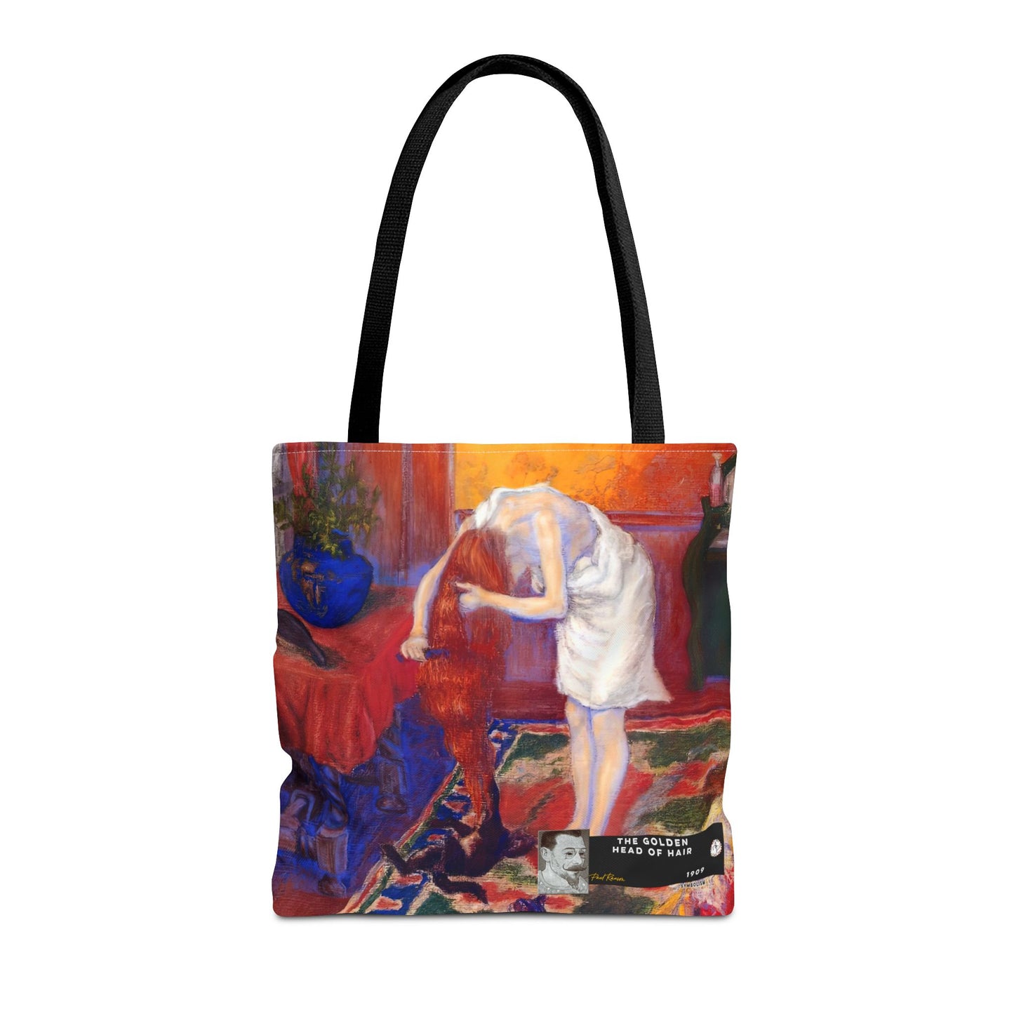 Ranson, Paul - The Golden Head of Hair (1909) - Tote Bag