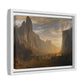 Bierstadt, Albert - Looking Down Yosemite Valley (1865) - Matte Canvas, Framed