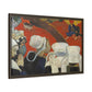 Gauguin, Paul - Vision of the Sermon (Jacob Wrestling with the Angel) (1888) - Matte Canvas, Framed