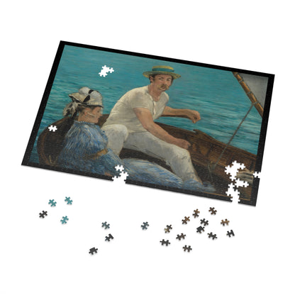 Manet, Édouard - Boating (1874) - 1000pc Jigsaw Puzzle