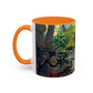 Ranson, Paul - The Lotus Bather (1906) - Colorful Accent Mugs
