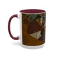 Toulouse-Lautrec, Henri - At the Moulin Rouge (1892) - Colorful Accent Mugs