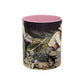 Courbet, Gustave - The Stone Breakers (1850) - Colorful Accent Mugs