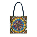 Emerald Arrows Mandala - Tote Bag