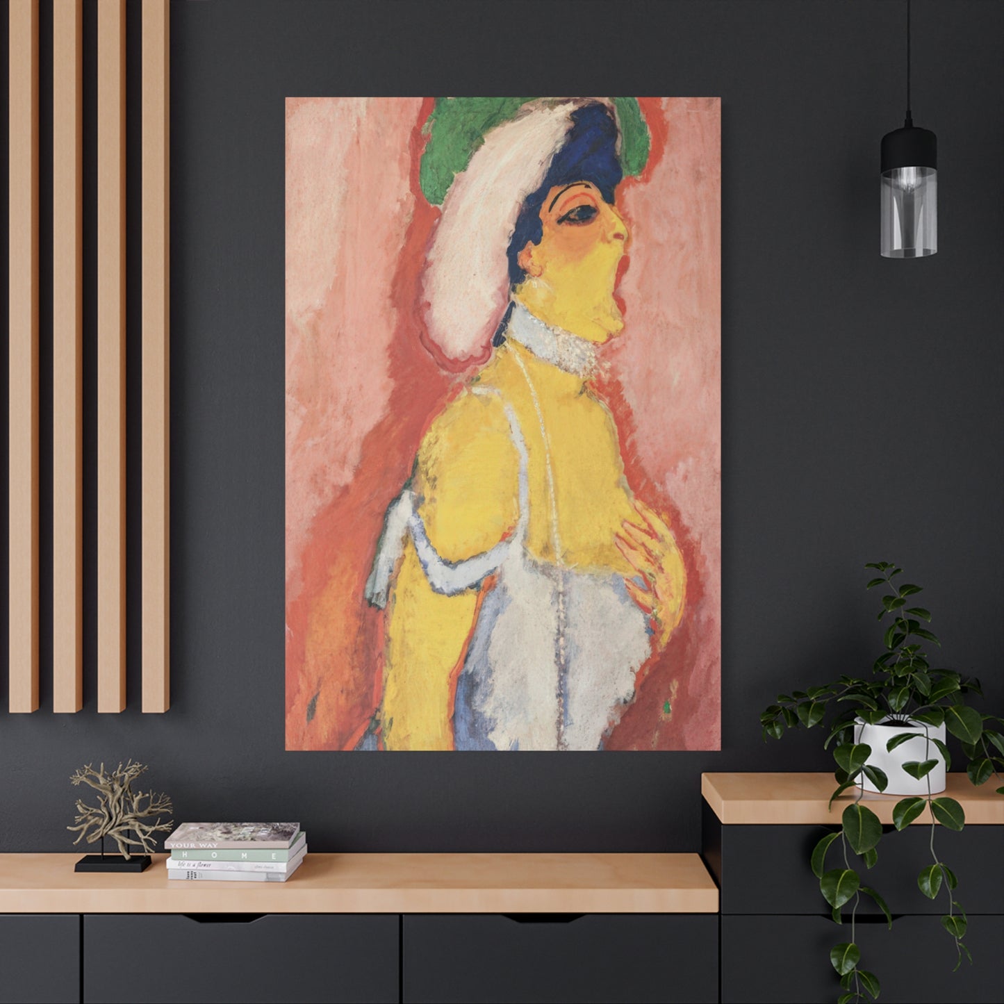 Van Dongen, Kees - Modjesko, Soprano Singer (1908) - Canvas Block, unframed