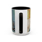 Van Gogh, Vincent - Self Portrait with Bandaged Ear (1889) - Colorful Accent Mugs
