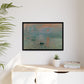 Monet, Claude - Impression, Sunrise (1872) - Matte Canvas, Framed
