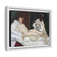 Manet, Édouard - Olympia (1870) - Matte Canvas, Framed